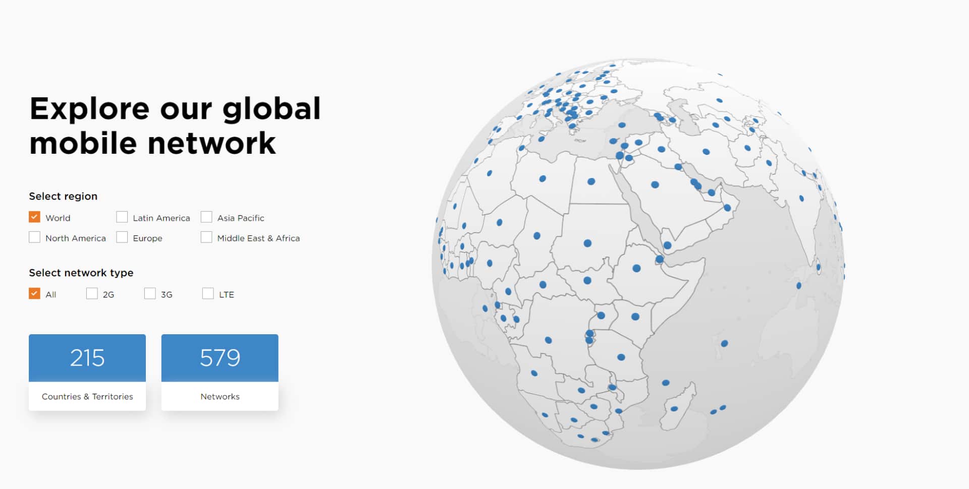 Interactive-globe